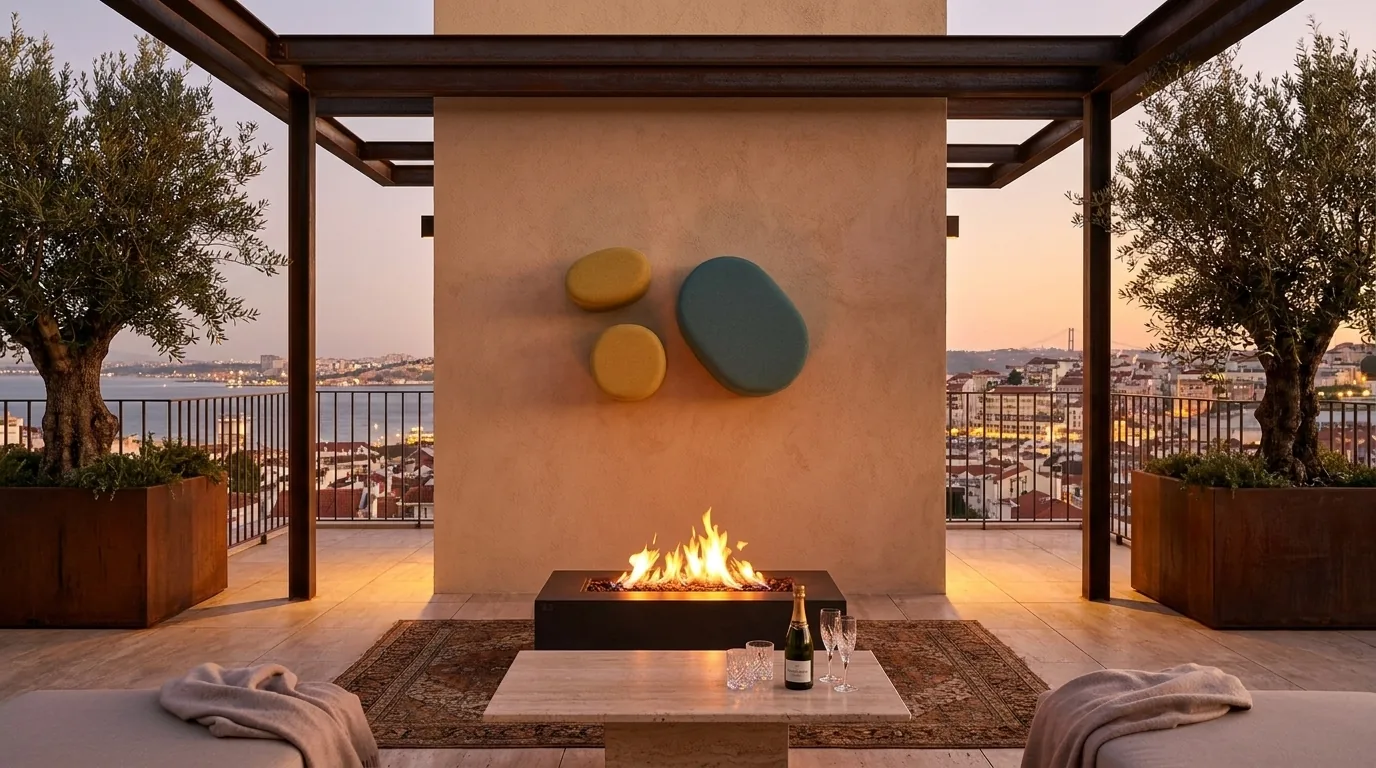 Set pouf Seixal